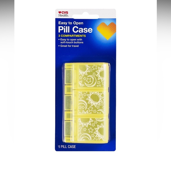 CVS Handbags - Yellow Travel Pill Case